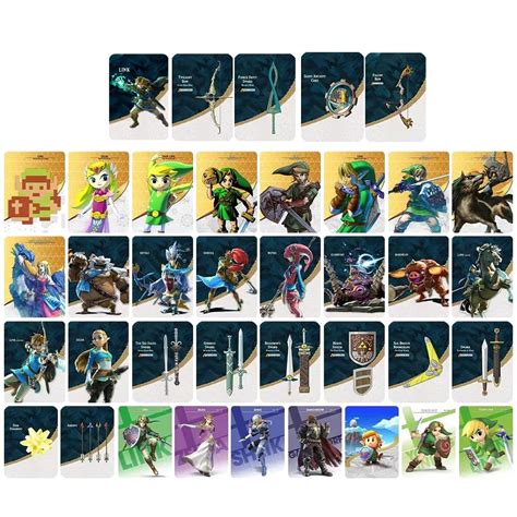 new zelda amiibo nfc labels|Zelda amiibo bin files download.